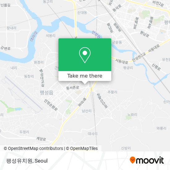 팽성유치원 map