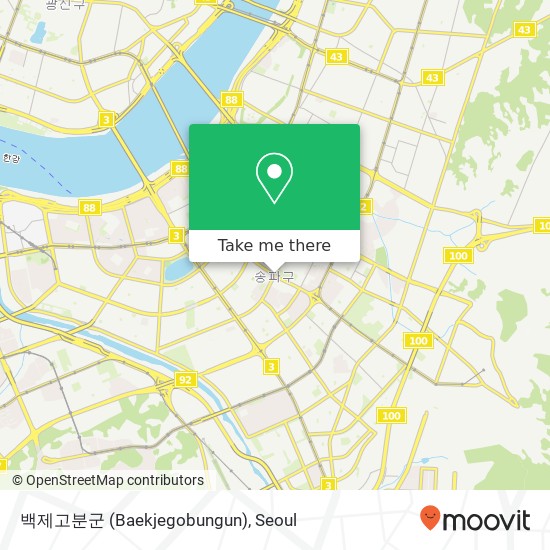 백제고분군 (Baekjegobungun) map