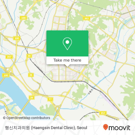 행신치과의원 (Haengsin Dental Clinic) map