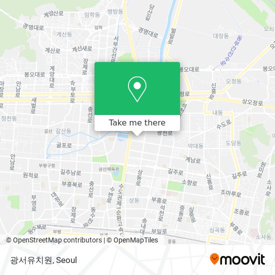 광서유치원 map