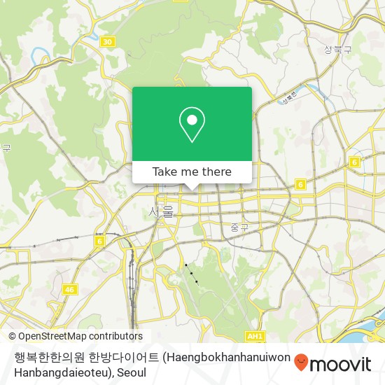 행복한한의원 한방다이어트 (Haengbokhanhanuiwon  Hanbangdaieoteu) map