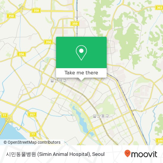 시민동물병원 (Simin Animal Hospital) map