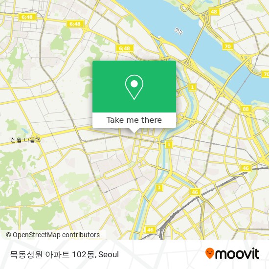 목동성원 아파트 102동 map