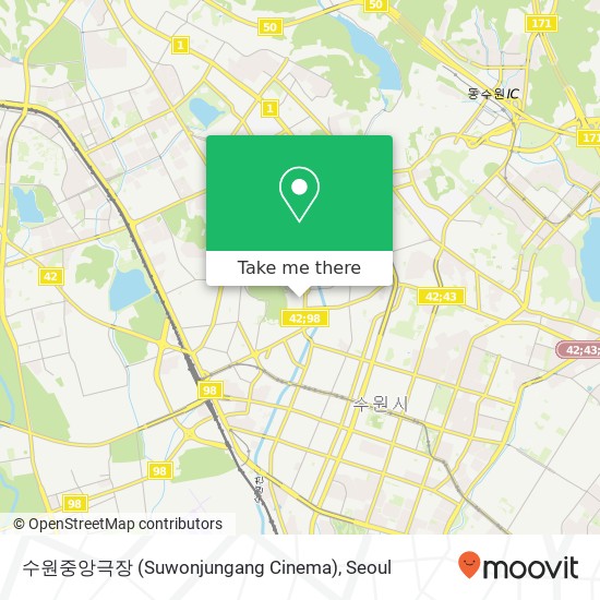 수원중앙극장 (Suwonjungang Cinema) map