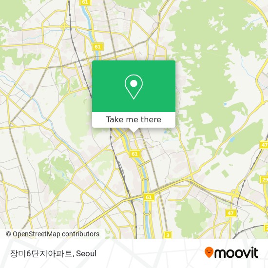 장미6단지아파트 map