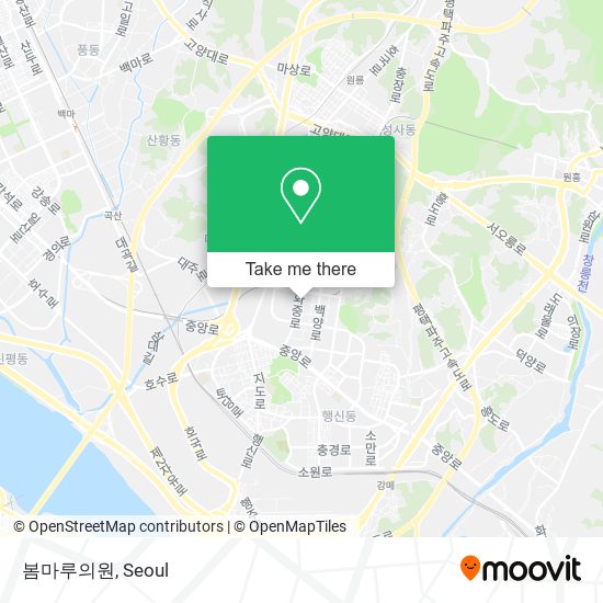 봄마루의원 map