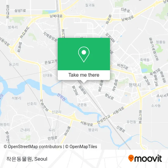 작은동물원 map