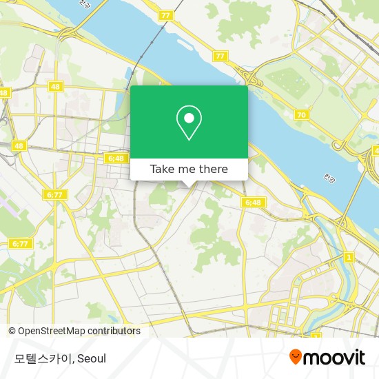 모텔스카이 map