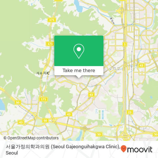 서울가정의학과의원 (Seoul Gajeonguihakgwa Clinic) map