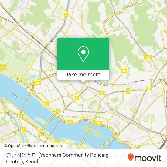 연남치안센터 (Yeonnam Community Policing Center) map