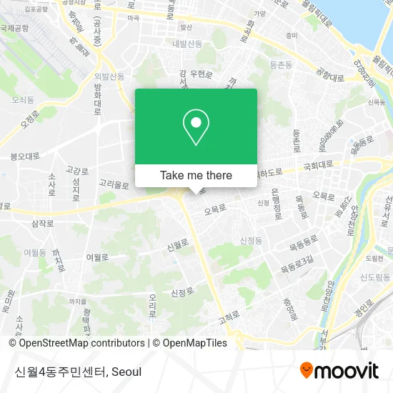 신월4동주민센터 map