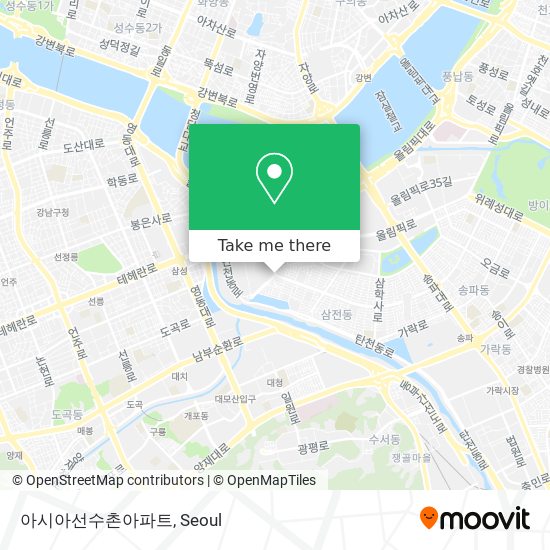 아시아선수촌아파트 map