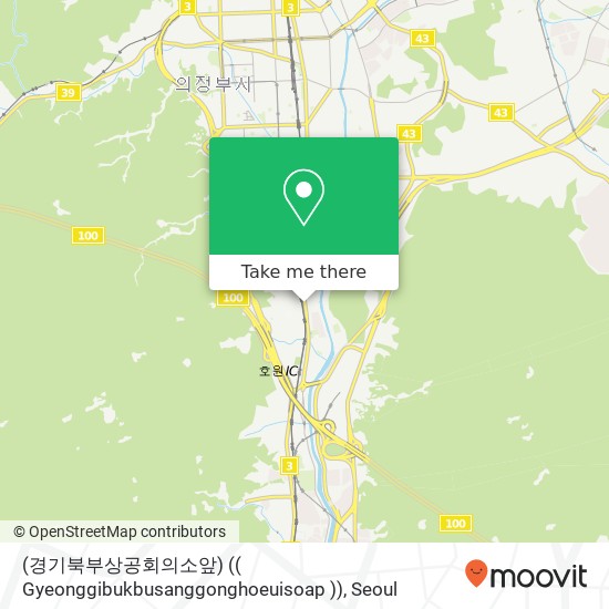 (경기북부상공회의소앞) (( Gyeonggibukbusanggonghoeuisoap )) map