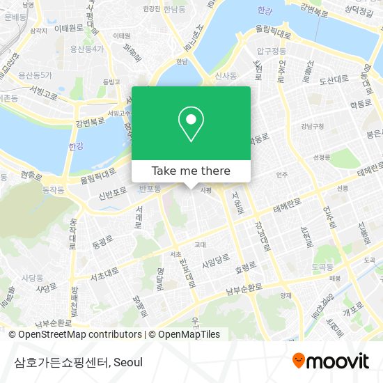 삼호가든쇼핑센터 map