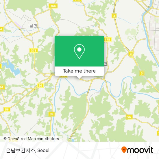 은남보건지소 map