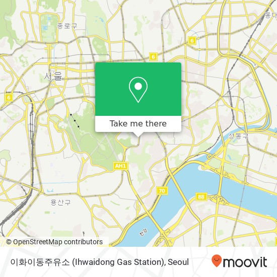 이화이동주유소 (Ihwaidong Gas Station) map