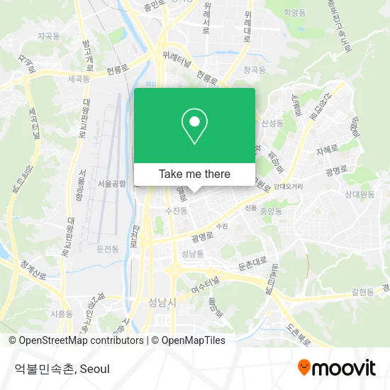 억불민속촌 map