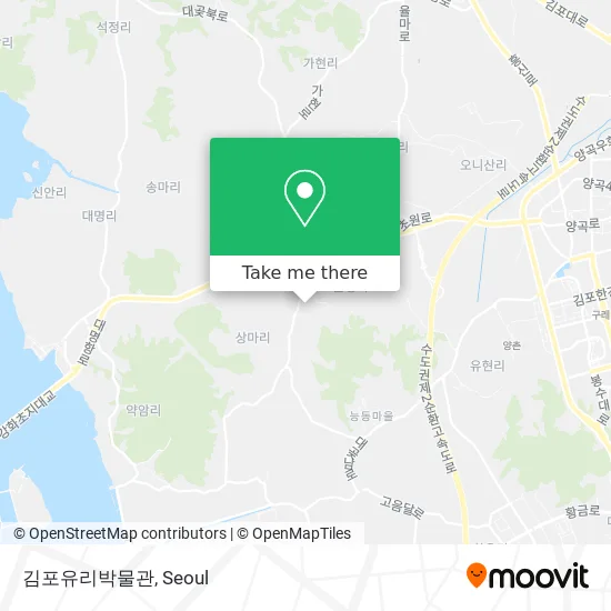 김포유리박물관 map