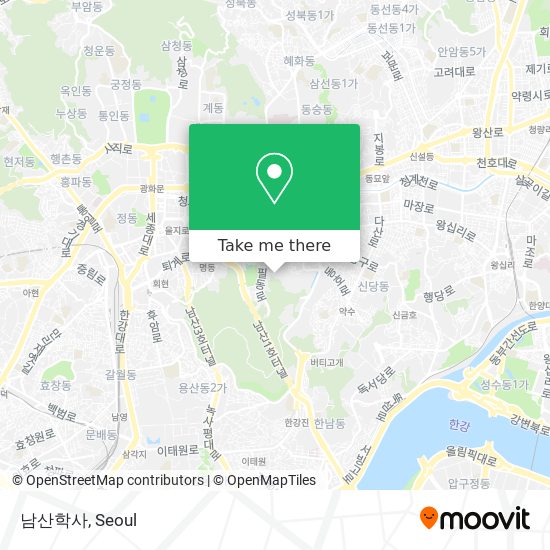 남산학사 map
