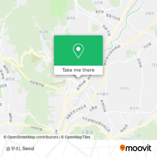 송우리 map