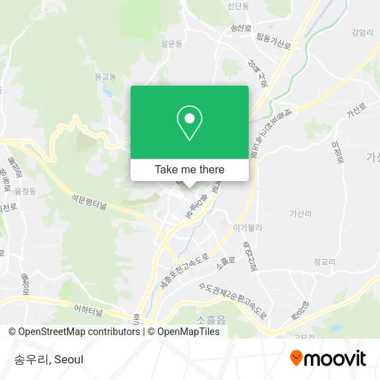 송우리 map