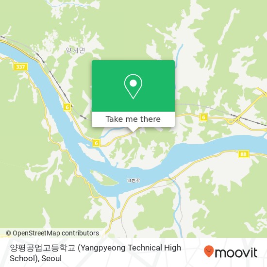 양평공업고등학교 (Yangpyeong Technical High School) map