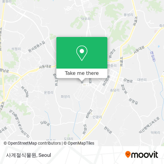 사계절식물원 map