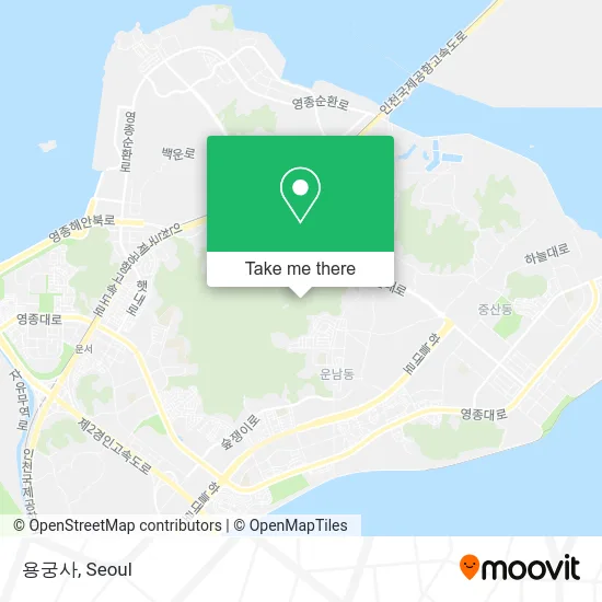 용궁사 map