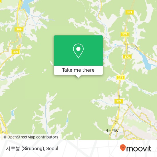시루봉 (Sirubong) map