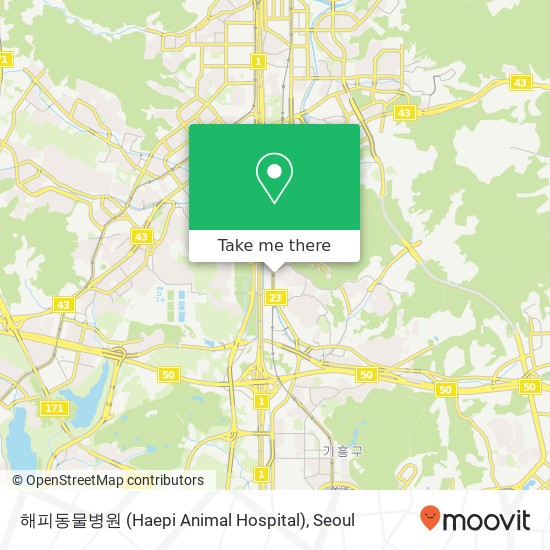 해피동물병원 (Haepi Animal Hospital) map