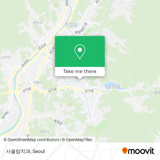 서울탑치과 map