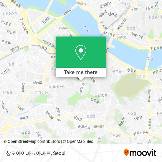 상도아이파크아파트 map
