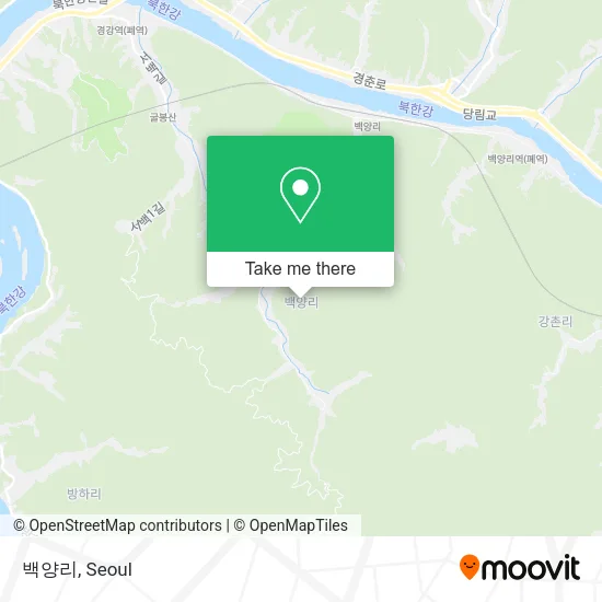 백양리 map