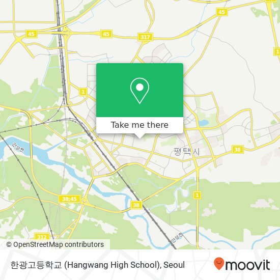 한광고등학교 (Hangwang High School) map