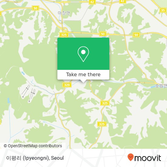 이평리 (Ipyeongni) map