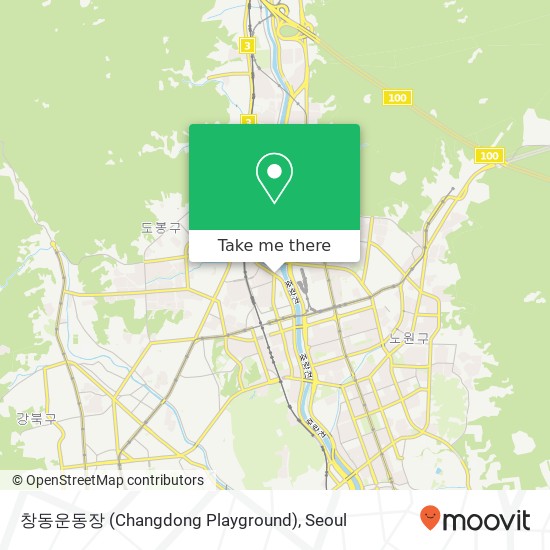 창동운동장 (Changdong Playground) map