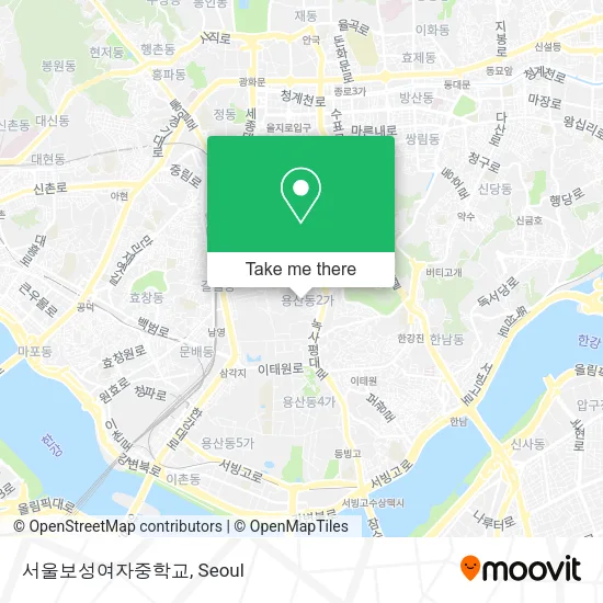 서울보성여자중학교 map