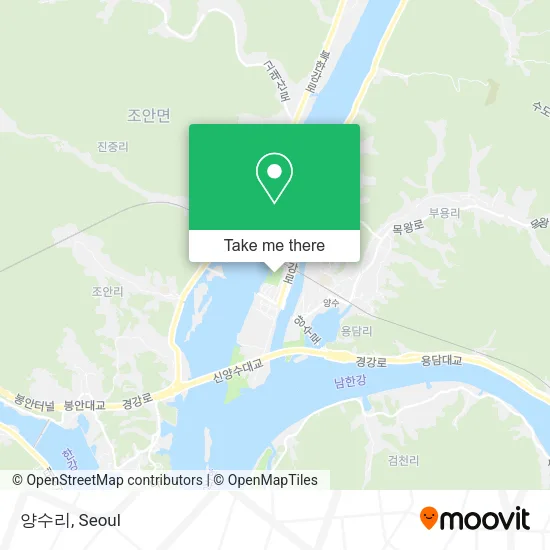 양수리 map