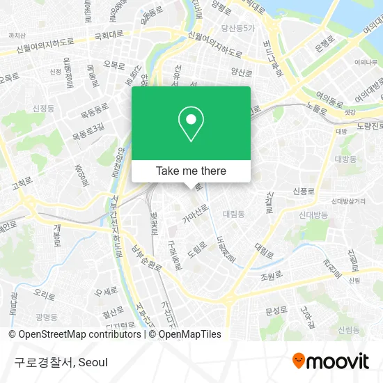 구로경찰서 map