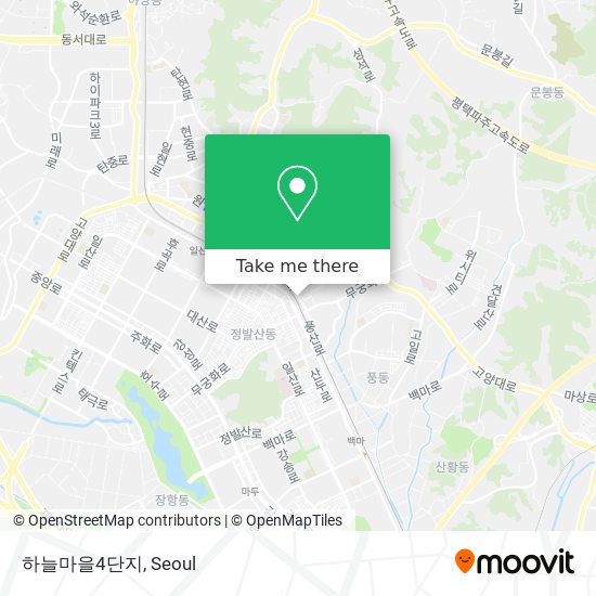 하늘마을4단지 map