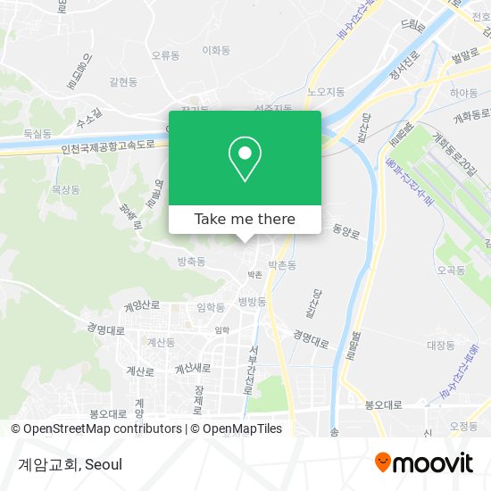 계암교회 map