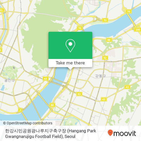 한강시민공원광나루지구축구장 (Hangang Park Gwangnarujigu Football Field) map