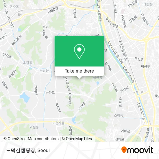 도덕산캠핑장 map