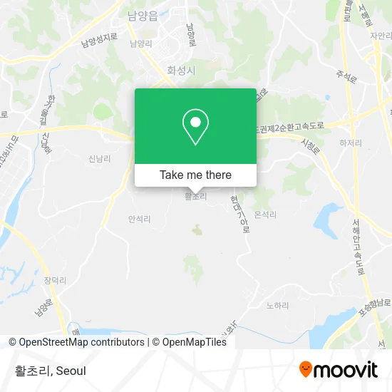 활초리 map