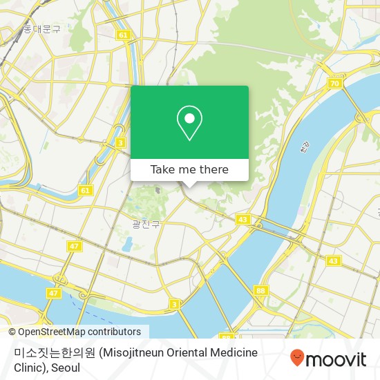 미소짓는한의원 (Misojitneun Oriental Medicine Clinic) map