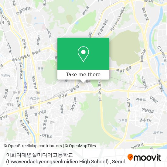이화여대병설미디어고등학교 (Ihwayeodaebyeongseolmidieo High School) map