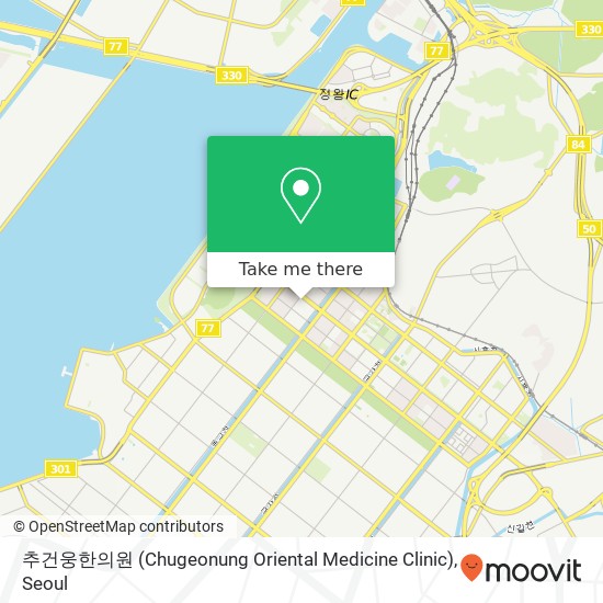 추건웅한의원 (Chugeonung Oriental Medicine Clinic) map