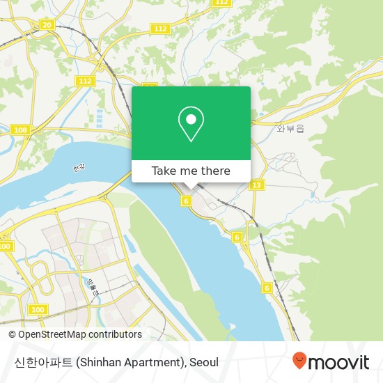 신한아파트 (Shinhan Apartment) map