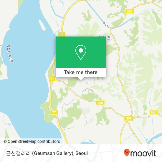 금산갤러리 (Geumsan Gallery) map
