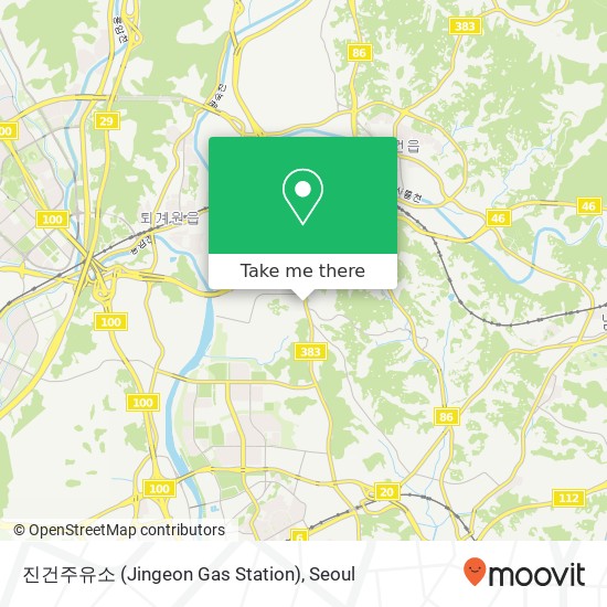 진건주유소 (Jingeon Gas Station) map